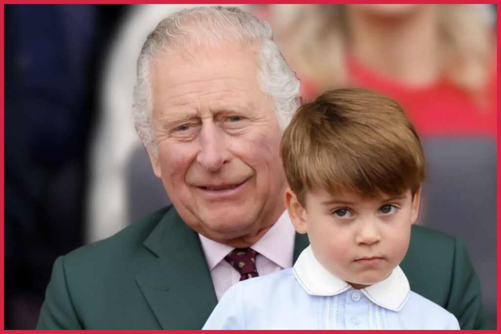 prince louis kate middleton grandfather relationship