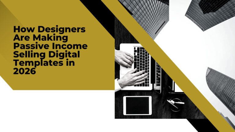 How Designers Are Making Passive Income Selling Digital Templates in 2026 selling Digital Templates