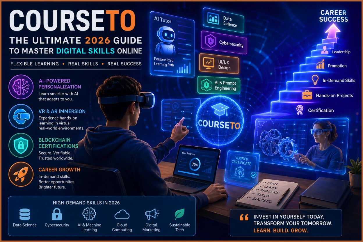 Courseto: The Ultimate 2026 Guide to Master Digital Skills Online