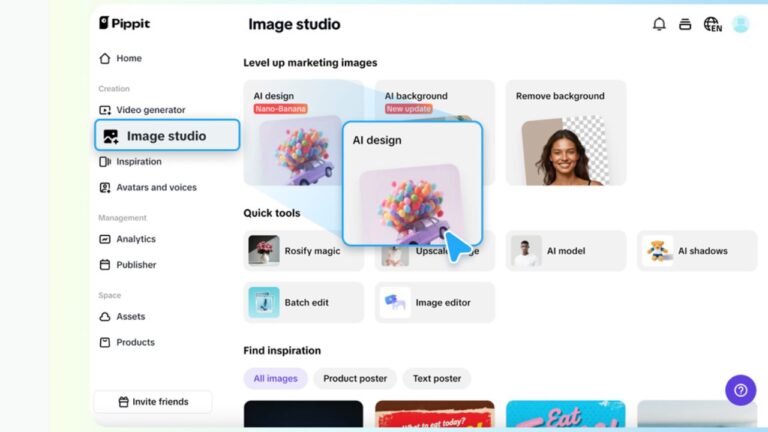 Online poster maker and AI Avatar
