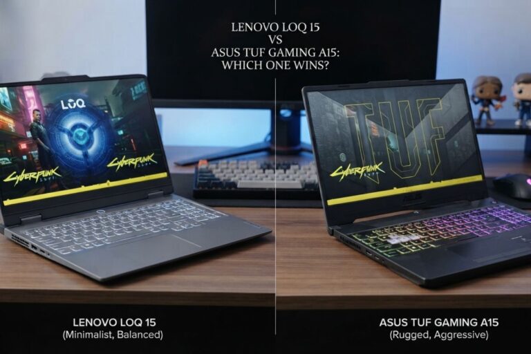 Lenovo LOQ 15 vs ASUS TUF Gaming A15: Which One Wins? ASUS TUF Gaming
