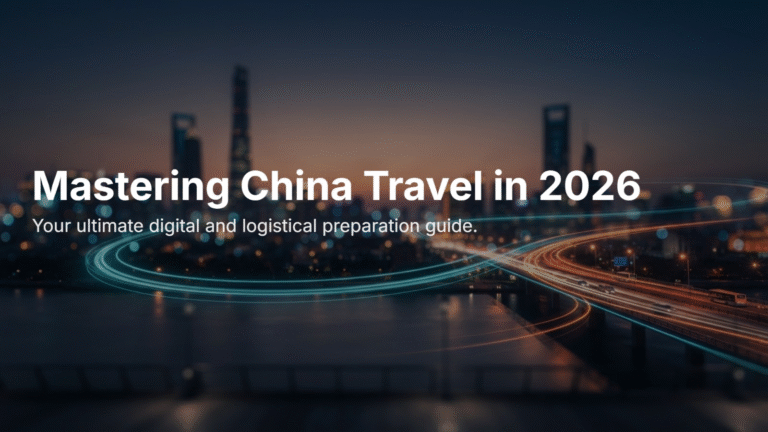 What should travellers prepare before visiting China in 2026 travellers prepare