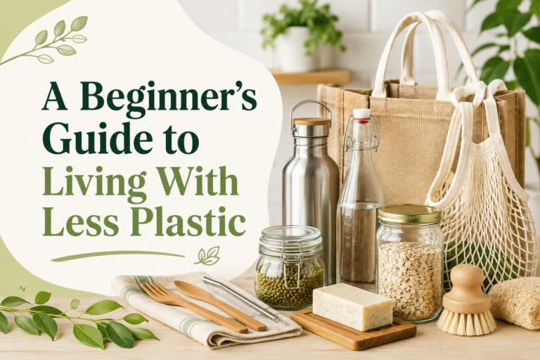 A Beginner’s Guide to Living With Less Plastic