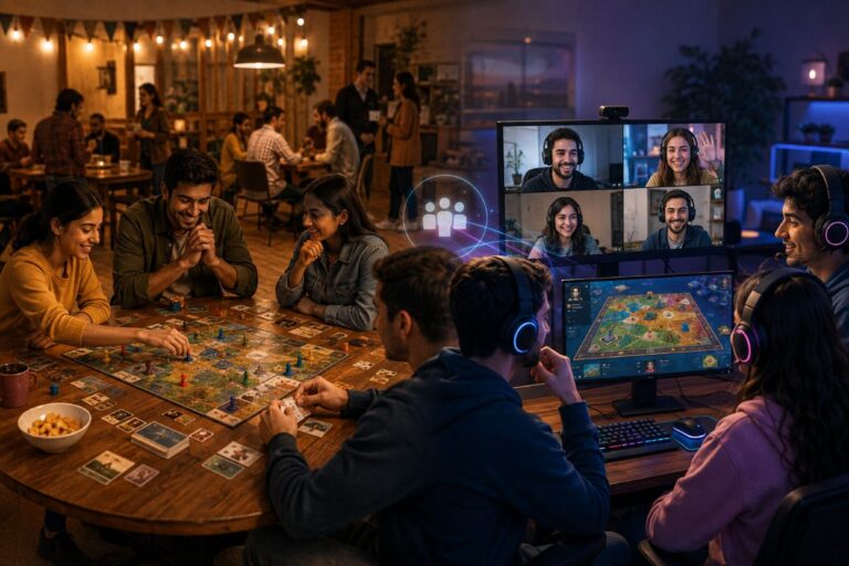 Entertainment Habits Inspired by Pre-Internet Social Activities Internet Social Activities