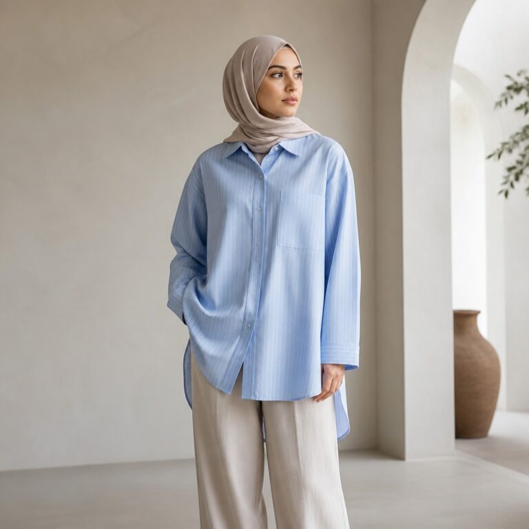 The Art of the Oversized Shirt: Style, Fabric, and the Modern Wardrobe
