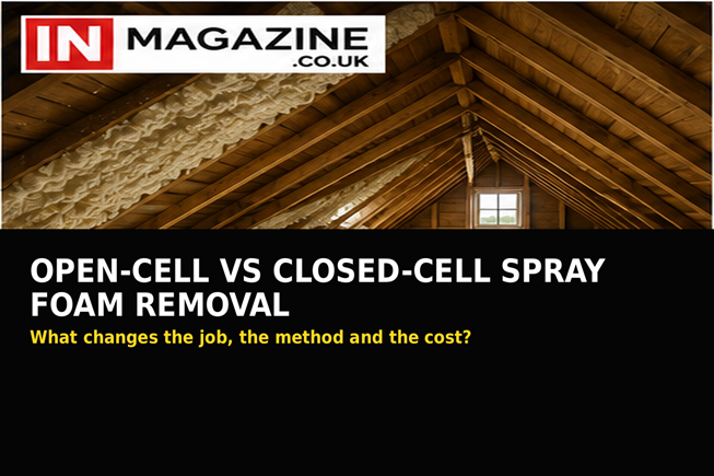 Open-Cell vs Closed-Cell Spray Foam Removal: What Changes the Job? Open-Cell vs Closed-Cell Spray Foam Removal: What Changes the Job?