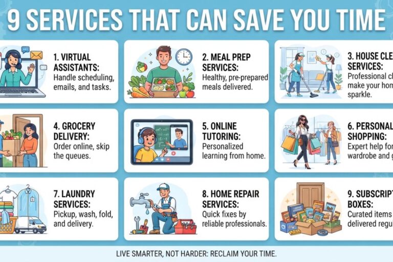 9 Services That Can Save You Time
